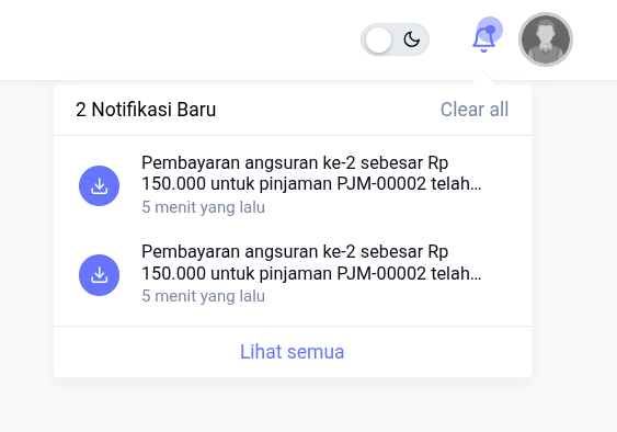 Sistem Notifikasi