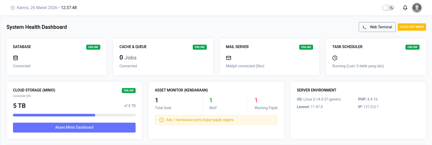 Tema Gelap and Terang